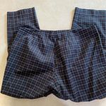 J.Jill Black Red Plaid Cropped Ankle Pants Casual Cotton Womens Size 12 Petite Photo 3