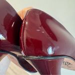 Agent Provocateur Burgundy Patent Leather Pumps Size 39 Red Photo 8