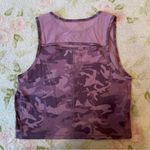 Lululemon Sculpt Tank Cropped in Pink Camo Photo 4