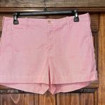 Polo Ralph Lauren pinstripe Pink Women's Shorts Size 14 Photo 0