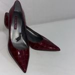 Bandolino  Red Croc Point Old Money Classic Timeless Pump Shoes Heels Size 8.5 M Photo 14