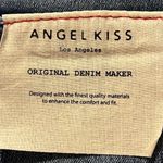 Angel Kiss  skirt size junior large embroidery stretch deconstructed frayed hem Photo 9