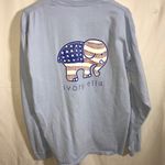 Ivory Ella  Large long sleeve patriotic tee Photo 1