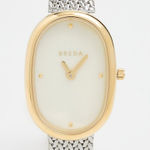Breda Jane Tethered Watch in Silver & Gold One Size New with Box Womens Photo 0