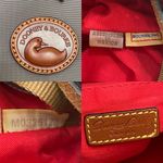 Dooney & Bourke Gray Nylon Drawstring Bucket Shoulder Bag Photo 12