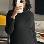 Nautica Waffle Cut Black Long Sleeve Shirt Photo 1