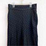 Madewell Pants Drapey Jaquard Huston Crop Black Polka Dot Elastic Womens S Photo 2