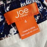 Joe Fresh  • Patterned Navy White Mini Skirt Photo 4