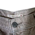 Levi's  Premium Ribcage Straight Corduroy Ankle Pants Womens 30 Pink Soft Grunge Photo 5