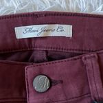 New Mavi adrianna Mid rise Super skinny jeans Maroon size 27/33 Red Size M Photo 1