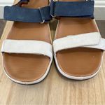 Strive Kona Orthopedic White & Blue Sandals 8 Photo 4