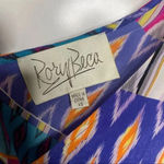 Rory Beca  Fiery Printed Drawstring Silk Dress Size XS Photo 9