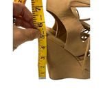 Chinese Laundry  wedge sandals size 9 tan lace up Photo 3