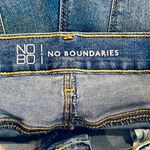 No Boundaries Juniors Distressed Skinny Stretch High Rise Blue Jeans size 11 Photo 8