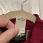 Neiman Marcus  Exclusive Vintage Wine Silk Blend Turtleneck Sweater Photo 2