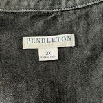 Pendleton  Plus Black Denim Jacket Photo 1