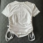 Splash White Cinch-side T-shirt Photo 4