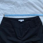 New York And Company Stretch Black Pinstriped Trousers Photo 9