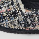 Karl Lagerfeld  Arogo 2 Tweed Slip On Flat Shoes Size 8 Photo 6