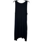 Melrose and Market  Black Sleeveless Midi Dress Size 1X Minimalist Lagenlook Photo 1