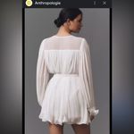 Endless Rose NEW Anthropologie Elegant White  V-Neck Chiffon
Romper size M Photo 2