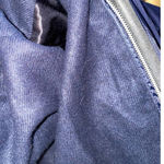 Investments Vintage Investment Hooded Belted Trenchcoat Blue and Red Women's Size 10 Photo 12