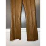 Pelle Studio Wilsons Pants Womens 10 Brown Leather High Rise Bootcut Lined Photo 2