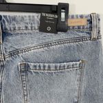 BLANK NYC NWT  The Madison Cropped High Rise‎ Distressed Denim Blue Jeans Size 32 Photo 6