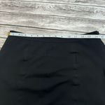 Ann Taylor Women's Black Paneled Fitted Pencil Skirt 8 Ribbon Waistband Side Zip Photo 9