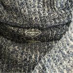 st. john's bay Navy Heather Turtleneck Sweater Waffle Knit Size Small Photo 1