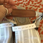 None Hand made white leather espadrille shoeSize 37 Photo 7