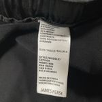 James Perse Pants 4 XL Black Satin Wide Leg Evening Dressy Drawstring Silky Photo 3