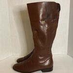 Cole Haan  brown leather tall boots size 7B Photo 2