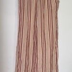 Billabong  Striped Wide Leg Pants - Red and Cream Photo 0