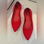 Rothy's Womens Red The Point Rothy’s flat shoes Photo 1