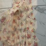 Free People Cream Sleeveless V-Neck Maxi Sundress Photo 7