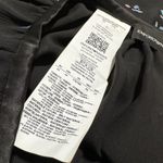 Emporio Armani NWT  Black Abstract Petal Print Crepon Skirt Sz 44 Photo 8