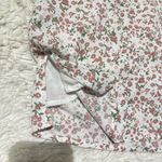 Princess Polly  Women’s Acer Floral Mini Dress White Pink size 4 Halter Coquette Photo 4