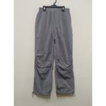 Ci Sono Women’s Cargo Pants Pull On Drawstring Pockets Gray Size Large Photo 1