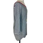 Thanksgiving holiday striped graphic T Photo 2