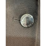 Calvin Klein  Size 6 Womens Black One Button with Pockets Jacket Blazer Business Photo 8