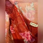 Free People Intimately NWOT Undercover Printed Bodysuit Cherry Combo Top Photo 7