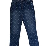 Juicy Couture NWT Venice Crown-Print Straight Jeans Photo 5
