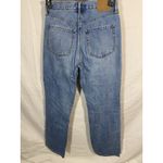 Aeropostale Size 4 90’s Baggy High Rise Distressed Medium Wash Stretch‎ Blue Photo 4