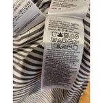 Levi's Shirt Women XS Grey Button Up Striped 100% Cotton Workwear Travel Casual Photo 5