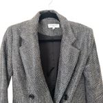 WAVERLY GREY LIBERANT Faux Tweed Long Blazer XS Black Photo 2
