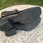 Durango  Black & Gold Leather Lace Up Booties Size 6M Photo 4