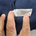 Knox Rose Womens Navy Blue Shift Dress Button Front Sleeveless V Neck Size Small Photo 7