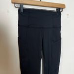 Lululemon - Fast & Free 7/8 Tight II Nulux Black Leggings Athletic Gym Workout Photo 2