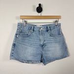 frame denim FRAME Women’s Le Super High Rise Denim Shorts in Rhode Blue Size 27 Photo 8